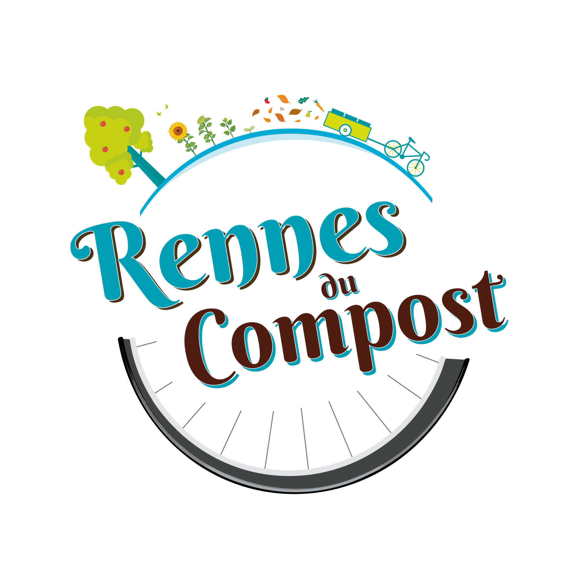Logo Rennes du Compost