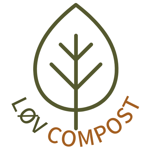 texte lov compost inscrit sous une feuille verte