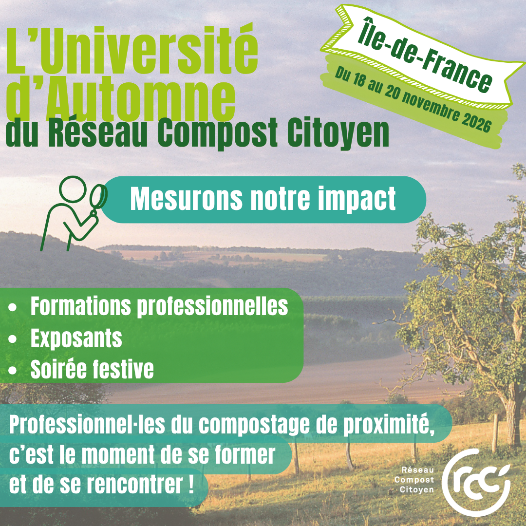 Université d'Automne 2026 affiche