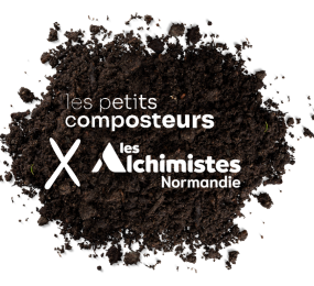 Logos Les petits composteurs et Les ALchimistes Normandie