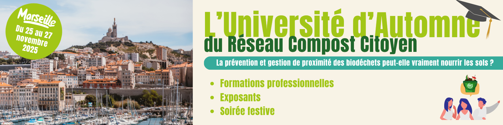 Bannière Université d'Automne 2025