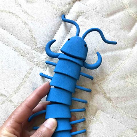 figurine de mille-pattes