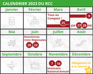 Calendrier RCC 2023