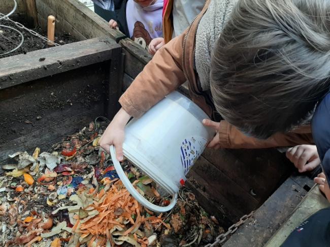 Compostage à l'école
