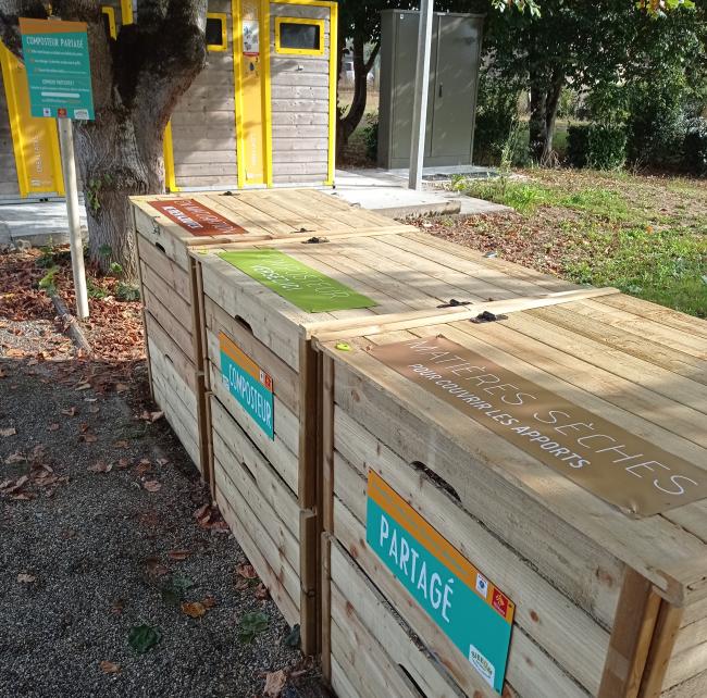Composteur partagé de Vazerac