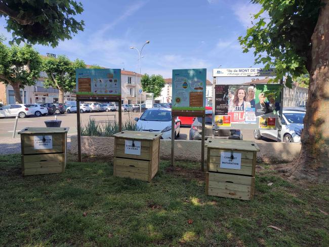 Composteurs partagés - Place Raymond Poincaré