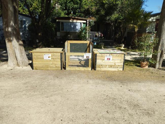 plateforme habituelle en camping