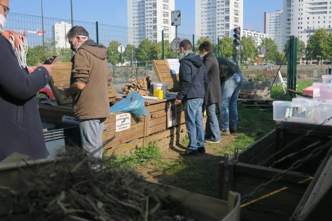 Composteur collectif du Port à l'Anglais