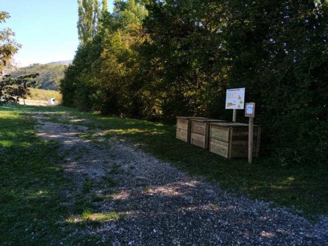 Plateforme de compostage partagé de Saint-Vincent-sur-Jabron