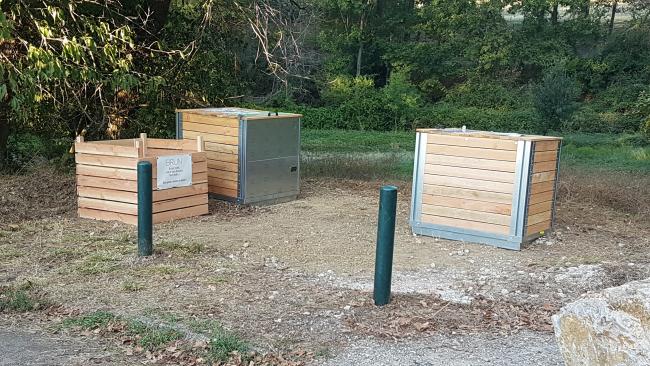 Site de compostage partagé dans le quartier des Marronniers à Saint-Jean