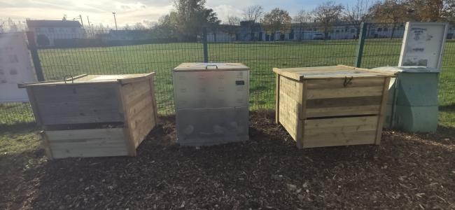 Site de compostage en établissement scolaire