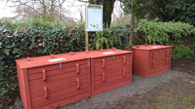 Composteurs en bois de réemploi