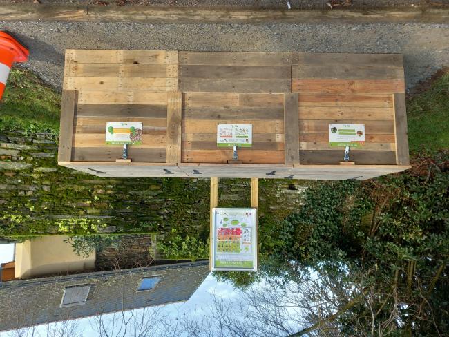 Composteurs en bois de réemploi