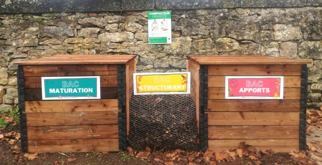 Le site de compostage collectif