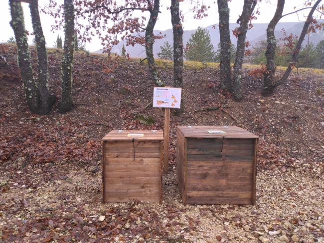 Composteur partagé de Chateauneuf-Miravail