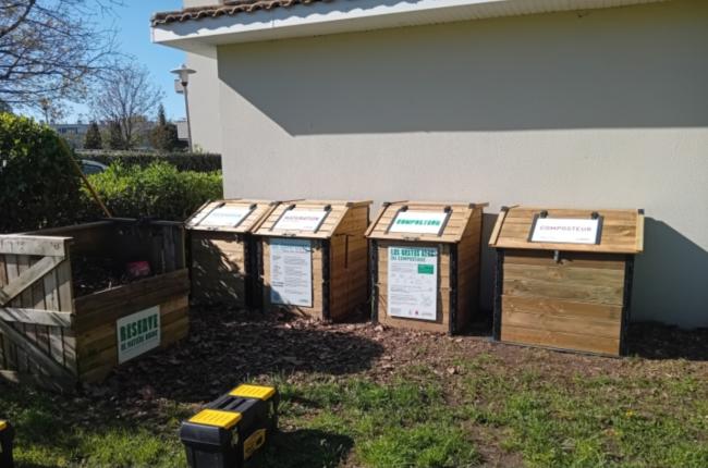 Aire de compostage de la Résidence "Le Clos Villon"