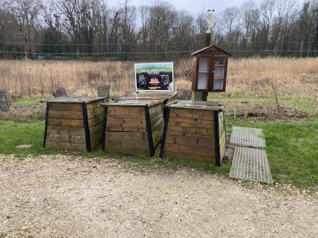 Aire de compostage de la Maison de la Nature 