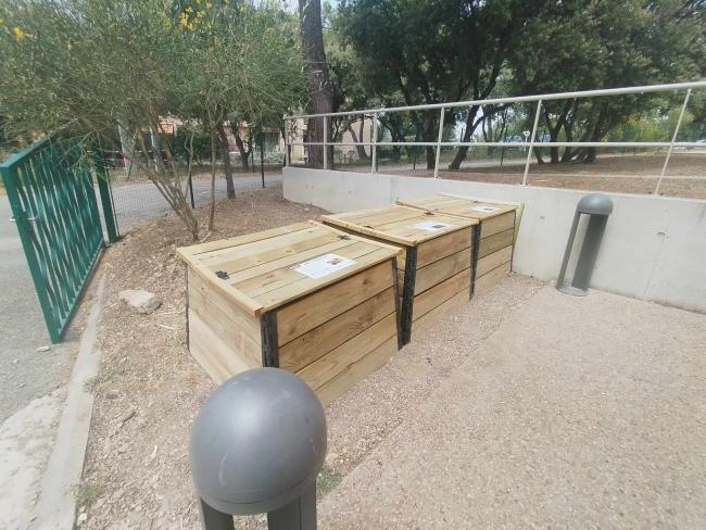 3 composteurs de 600L