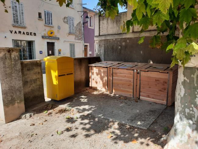 Le site de compostage