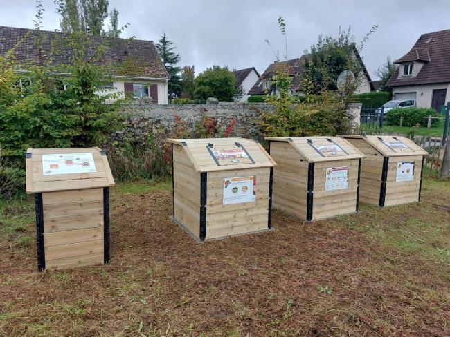 Site de compostage partagé destiné aux habitants de Cernay-la-Ville