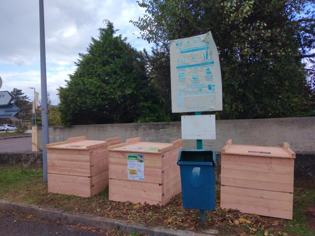 Site de compostage partagé à proximité des P.A.V