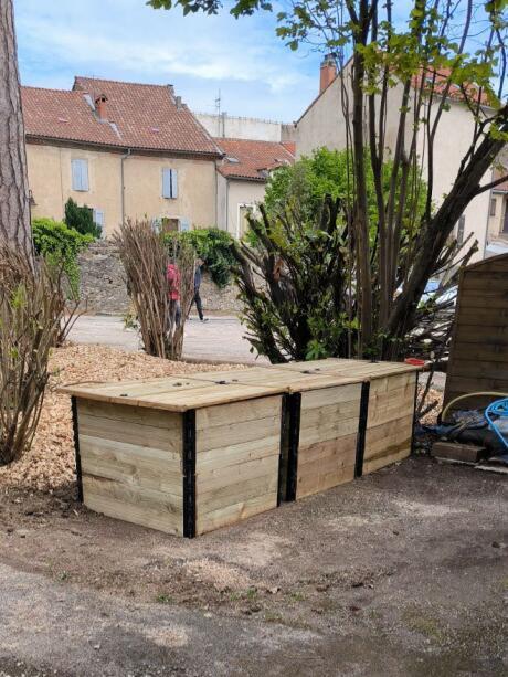 Photo des 3 bacs