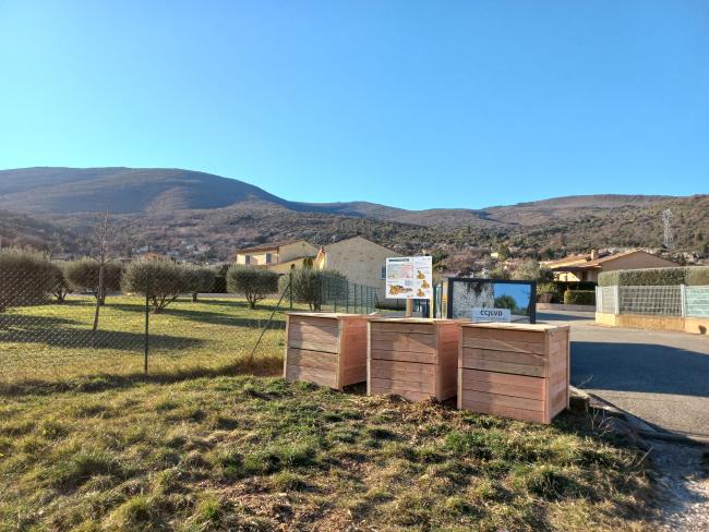 Site de compostage Bas Piolard à Peipin