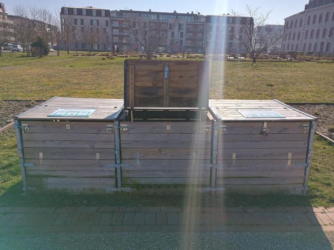 Site de compostage partagé Place du 13ème RG