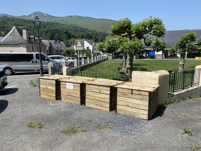 site localisé face à la salle des fêtes - Arrens-Marsous
