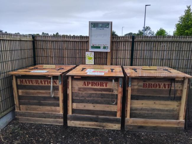 Composteurs en bois de réemploi