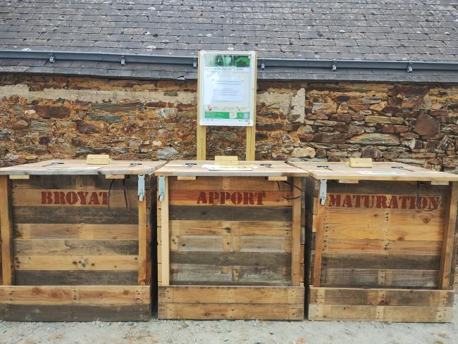 site de compostage ouvert au public