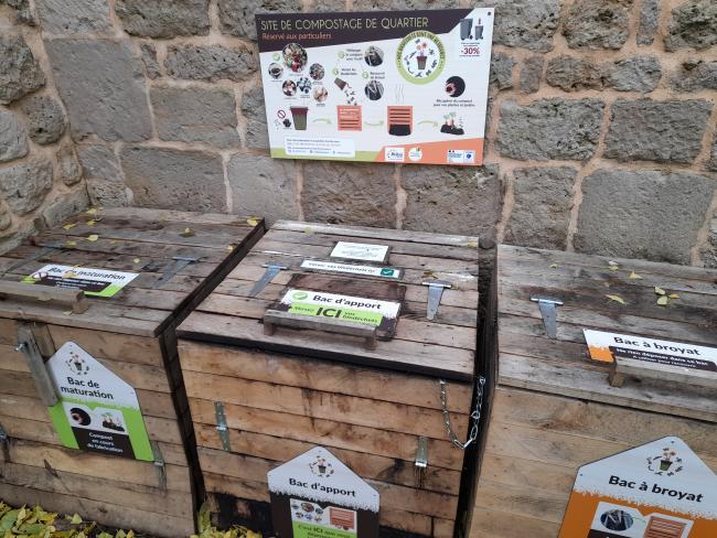 3 bacs et affichage