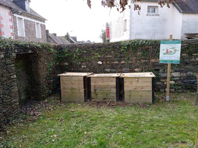 Site de compostage collectif "Le jardin de l'octroi de Mûr-de-Bretagne"