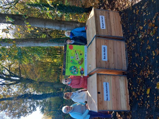 Site de compostage du centre social de Bailleul 