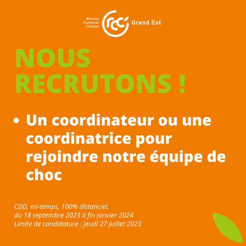 annonce emploi RCC GE