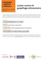 Lutter contre le gaspillage alimentaire